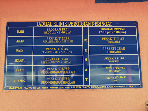 Klinik Pergigian Peringat