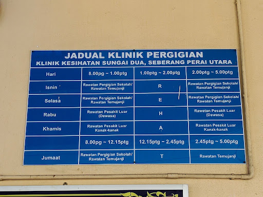 Klinik Pergigian Sungai Dua, Seberang Perai Utara